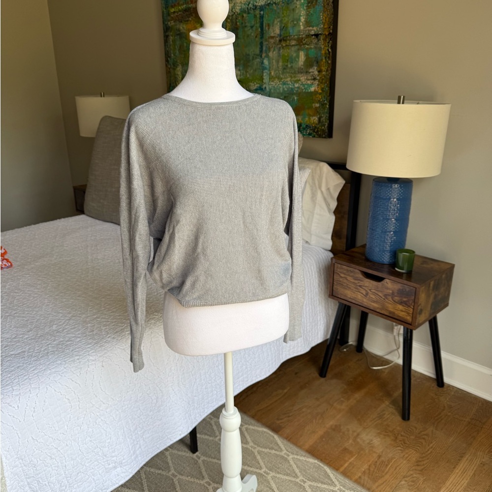 Gray Knit Sweater